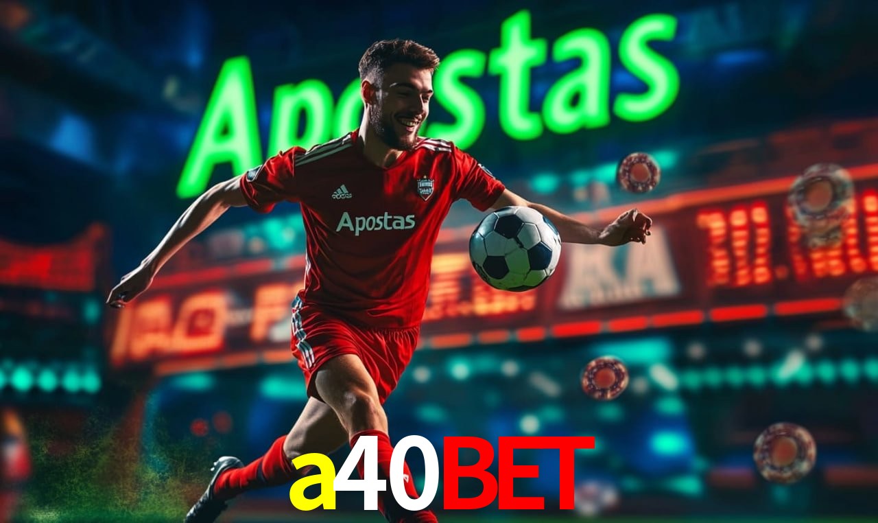 Interface do App a40bet